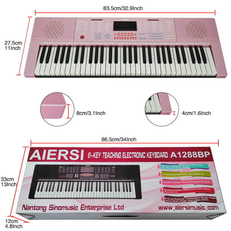 Aiersi 61 keys electronic piano A1288 (3)