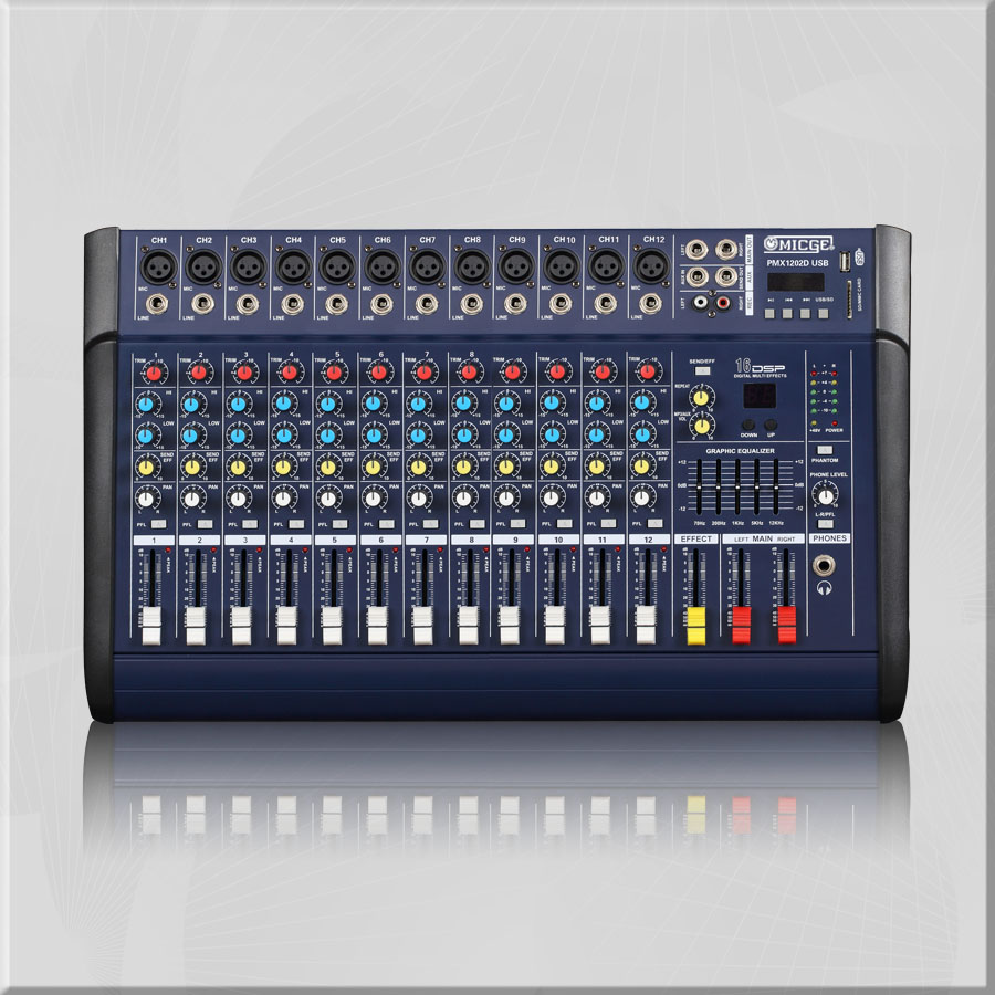 Aiersi power mixer USB 1202D