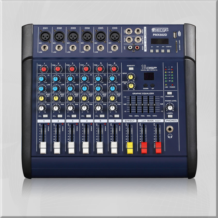 Aiersi power mixer USB 602D