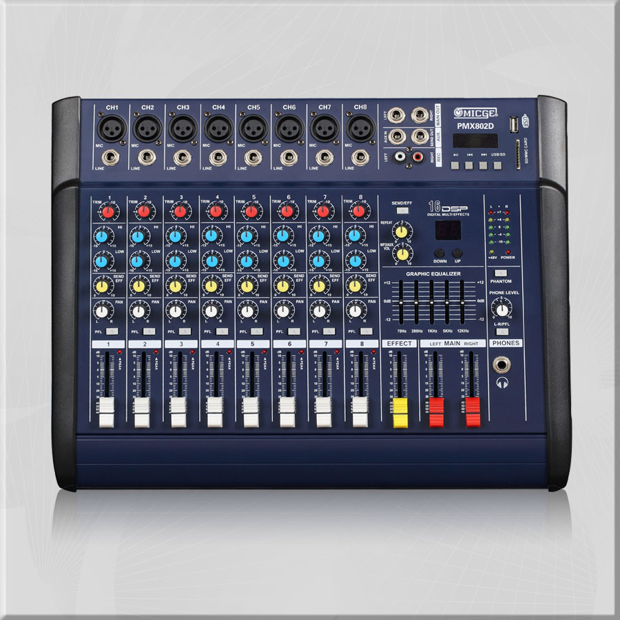 Aiersi power mixer USB 802D