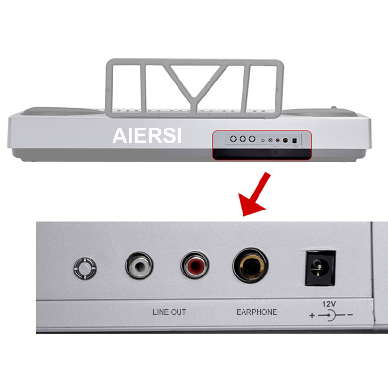 Aiersi Touch Response electronic organ 61 keys A668-1 (5)