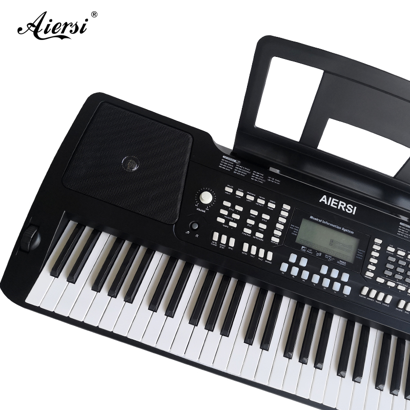 black electronic organ 61 keys (2)